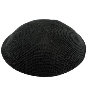 Dmc Kippah 12-13 cm - Black