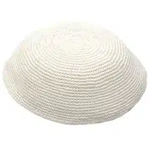 Dmc Kippah 12-13 cm- White
