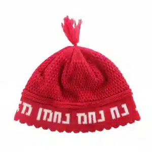 Frik Kippah "Nachman" 24c- Red