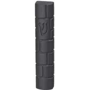 Polymer "Concrete" Mezuzah 12 cm, Gray