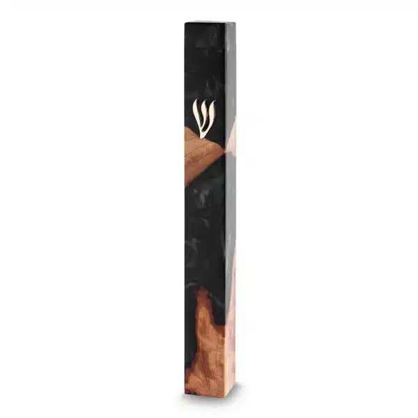 Epoxy Mezuzah 20 cm - Black