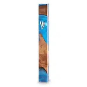 Epoxy Mezuzah 20 cm - Turquoise