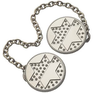 Nickel Tallit Clips 9 cm