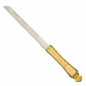 Elegant Knife 35 cm with Metal Handle - Gold