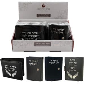 Full Display- 12 pcs Mens Black Leatherette Wallet- Assorted Designs