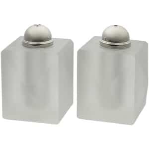 Crystal Salt & Pepper Set 7 cm - Matte
