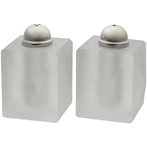 Crystal Salt & Pepper Set 7 cm - Matte