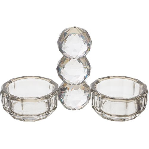 Elegant Crystal Saltie 12*14 cm
