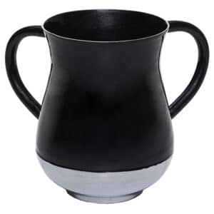 Aluminium Washing Cup 13 cm - Black