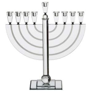 Crystal Colorful Menorah 50 cm