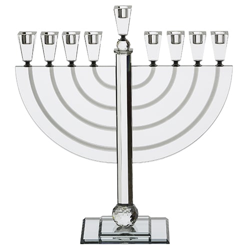 Crystal Colorful Menorah 50 cm