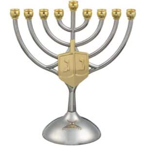 Metal Menorah 18*16 cm- Jug - Gold