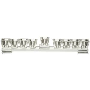 Elegant Crystal Menorah on a Base 27*7 cm