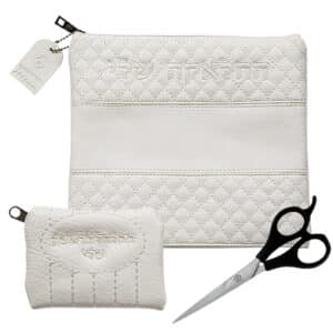 My "Chalakah" Set, Includes: Case for Hair Piece and Scissors