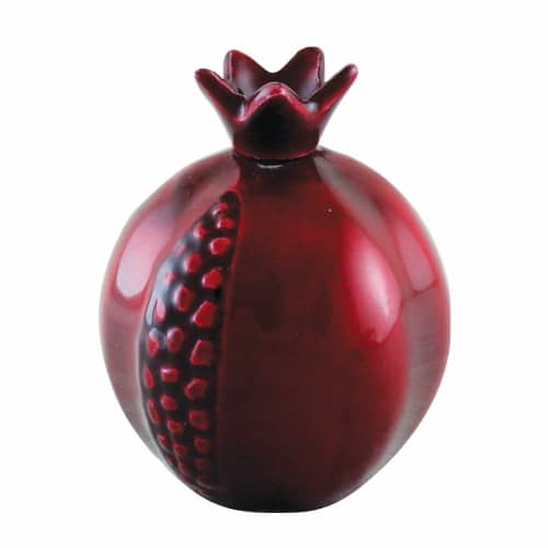 Aluminium Pomegranate Dark Red 12*10 cm - Maroon