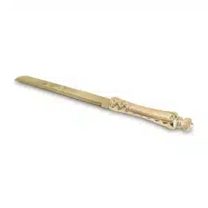 Elegant Knife 35 cm with Metal Handle - Gold
