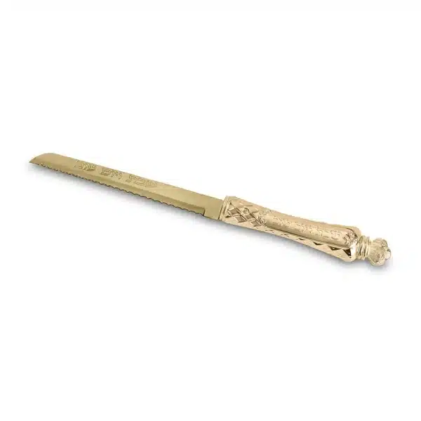 Elegant Knife 35 cm with Metal Handle - Gold