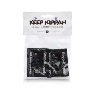 Two Kippah Clips with Sticker