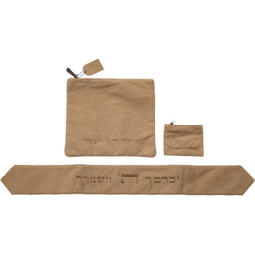 My "Chalaqah" Set, Includes: Case for Hair Piece and Scissors - Beige