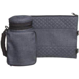 Leatherette Thermal Tefillin & Tallit Protective Case "Tik-taf" 22 cm