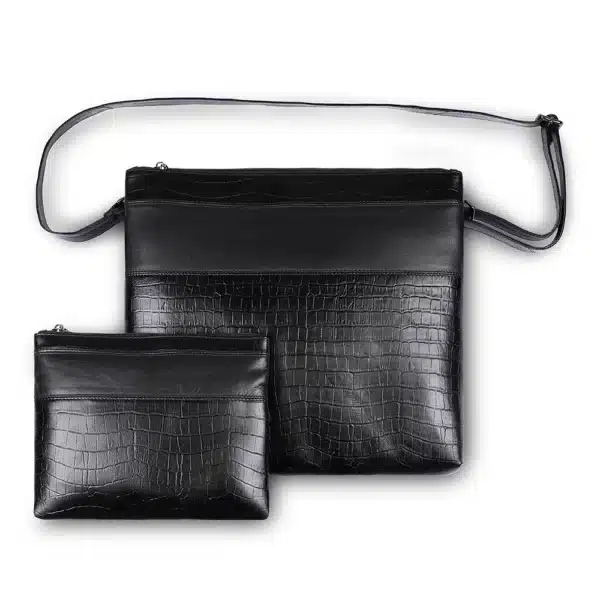 Genuine Leather Tallit & Tefillin Set