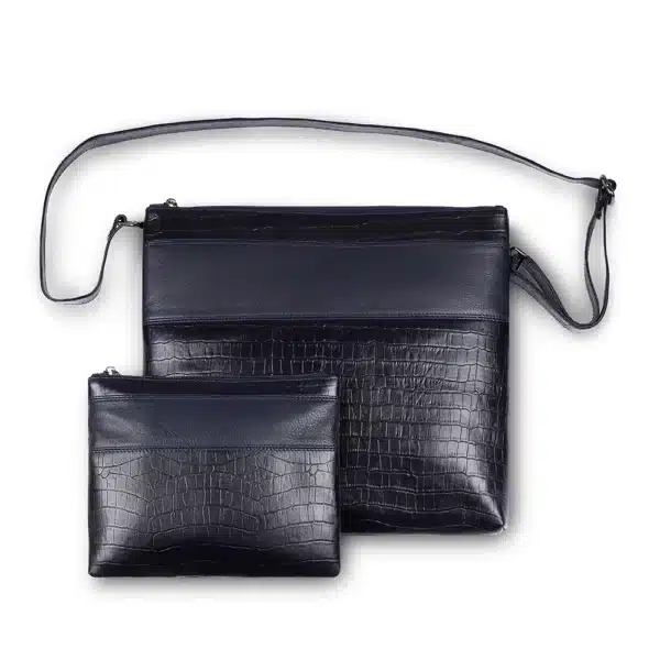 Genuine Leather Tallit & Tefillin Set