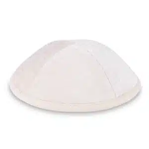 Fabric Kippah 17 cm - Off White