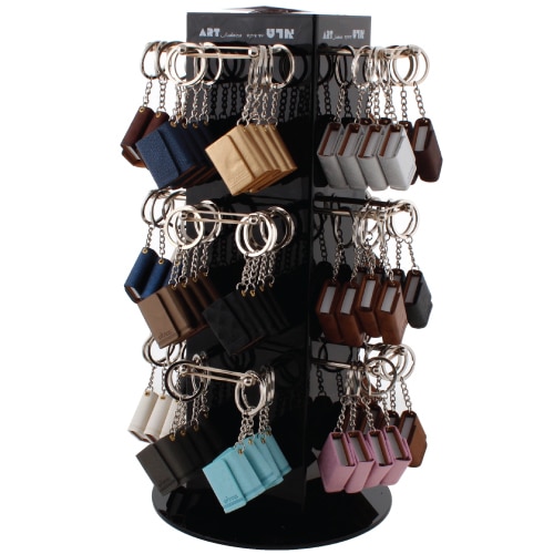 Full Display- Tehillim Keyholder Silver with Magnet 3.5cm (96) - Assorted Colors