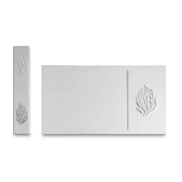 Polymer Set - Door Sign 25*14 cm and Mezuzah Size 15 cm