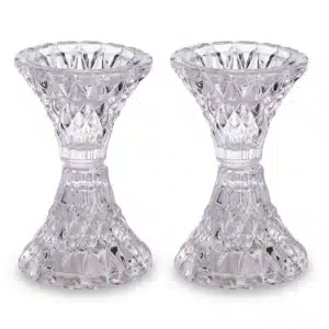 Glass Candlesticks 10 cm