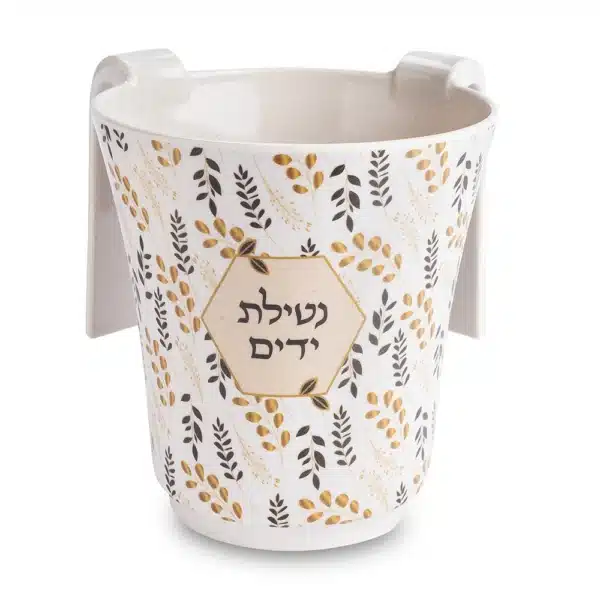 Thick Bambooo Washing Cup 14 cm with Printing