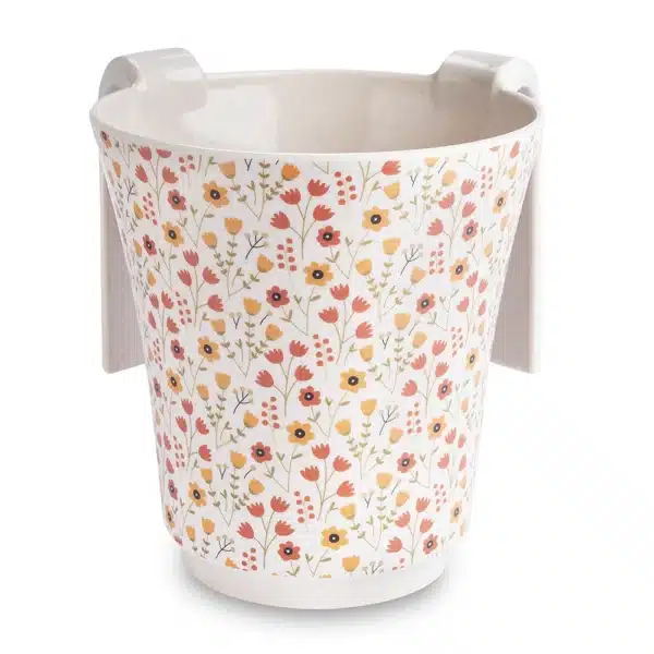 Thick Bambooo Washing Cup 14 cm with Printing