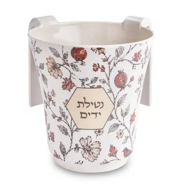 Thick Bambooo Washing Cup 14 cm with Printing